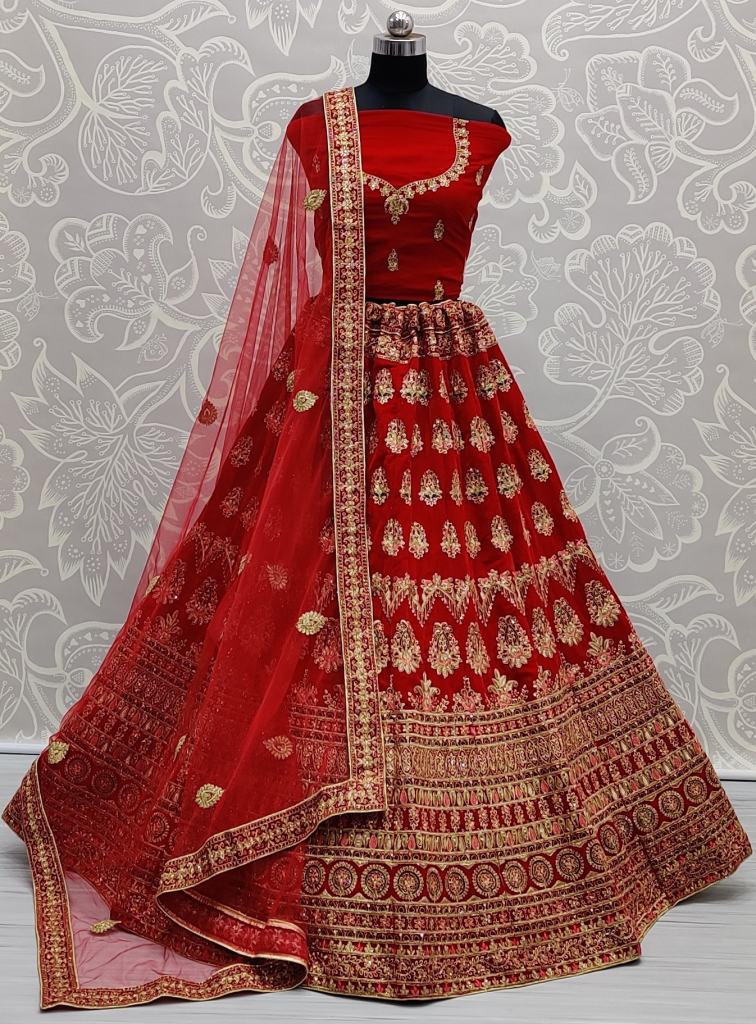 Satin Banglori Silk With Heavy Embroidery Sequence Work Beautiful Bridal  Lehenga Choli – Prititrendz