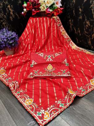 Khyati Pure Dola Silk Saree Gujju Fashions