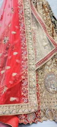 A2260 Wedding wear Multi Kali Designer Bridal Lehenga Choli Gujju Fashions Designer Lehnga Choli