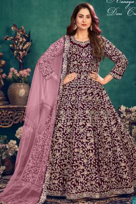 AANAYA 2900 Vol - 129 Heavy Work Designer Wedding Wear Gown Gujju Fashions Anarkali Gown