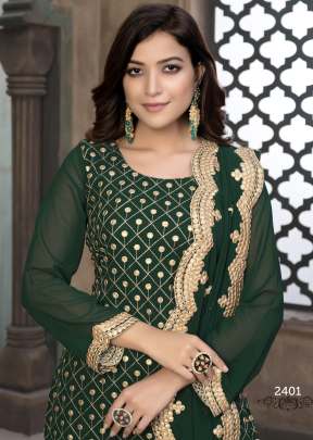 AANAYA Vol -124  Party Wear Sharar Suit Gujju Fashions Palazzo Set