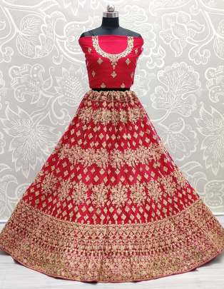 Attractive Embroidered Net Lehenga choli Gujju Fashions Designer Lehnga Choli