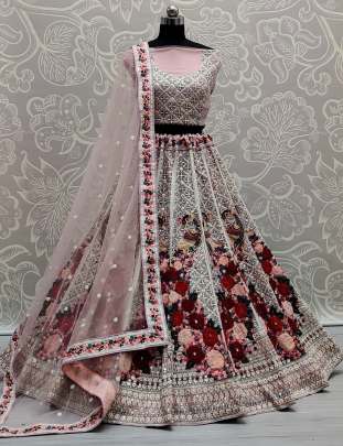 Beautifully Designed and Perfect Matching Lehenga Choli Gujju Fashions