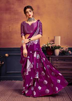 Bhagyashree Designer Jacquard Sarees Gujju Fashions Silk Sarees