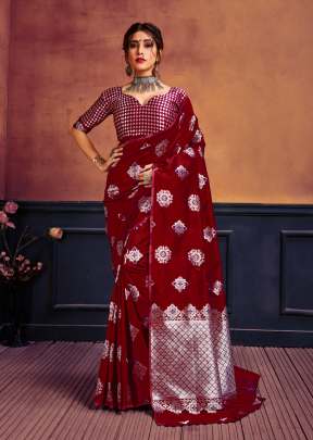 Bhagyashree Designer Jacquard Sarees Gujju Fashions Silk Sarees