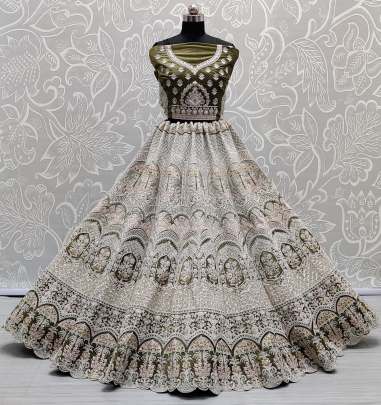 BollyWood Stylish Wedding Wear Design Bridal Lehenga Choli Gujju Fashions Designer Lehnga Choli