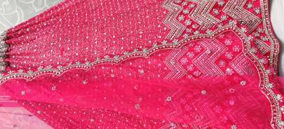 Bollywood Designer Thread and Mirror Crafted Lehenga Choli Gujju Fashions Designer Lehnga Choli