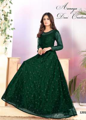 Designer Party wear Gown  Gujju Fashions Designer Gown