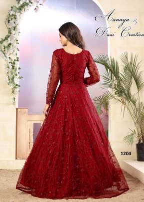 Designer Party wear Gown  Gujju Fashions Designer Gown