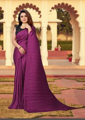 Designer Partywear Vichitra Saree & Sequence Blouse Unstitched  Gujju Fashions Designer Sarees