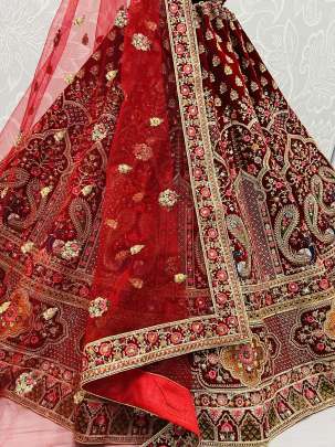 Designer Sequence Work & Thread Work Lehenga Choli Gujju Fashions Designer Lehnga Choli