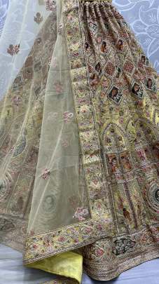 Dori Embroidery Thread Embroidery Work Lehenga Choli Gujju Fashions Designer Lehnga Choli