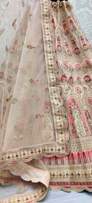 Dori  and Multi thread Work Wedding wear Silk Lehenga Choli Gujju Fashions Designer Lehnga Choli