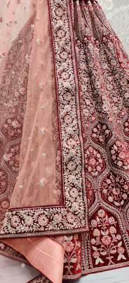 Neatly Machine Embroidery Designer Bollywood Lehenga Choli Gujju Fashions Designer Lehnga Choli