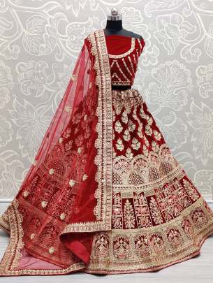 Sequence With Thread Embroidery Designer Bridal Lehenga Choli Gujju Fashions Designer Lehnga Choli