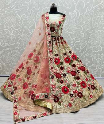 Sequence Work & Dori Work Bridal Lehenga choli Gujju fashions Designer Lehnga Choli