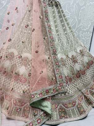 Thread Work & Zari Work Beautiful Lehenga Choli Gujju Fashions Designer Lehnga Choli