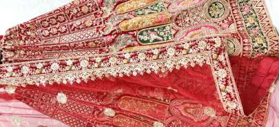 Wedding Wear Beautiful Embroidery Work Bridal Lehenga Choli Gujju Fashions Designer Lehnga Choli