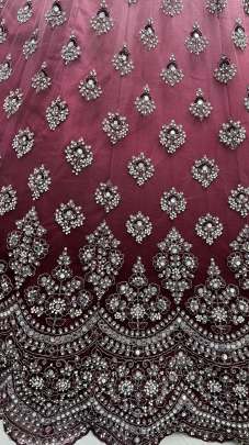 Wedding Wear  Mirror Work & Shaded Color Lehenga Choli Gujju Fashions Designer Lehnga Choli