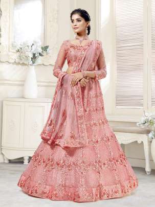 Wedding wear Double Sequence Designer Lehenga Choli Gujju Fashions Designer Lehnga Choli