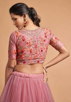 Zari & Dori With Threads Embroidery Work Designer Lehenga Choli Gujju Fashions Designer Lehnga Choli